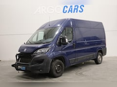 Peugeot Boxer - 435 2.0 BlueHDI L2/H2 Premium 163PK CAMERA PDC CRUISE NAVI AIRCO BLAUW RIJDBAAR