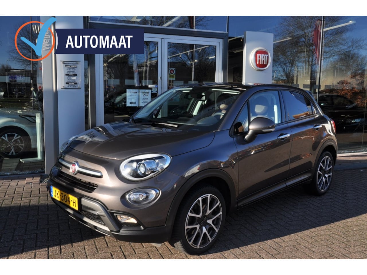 Fiat 500 X - 1.4 T M-Air Lounge Leer Pano Beats Audio etc - AutoWereld.nl