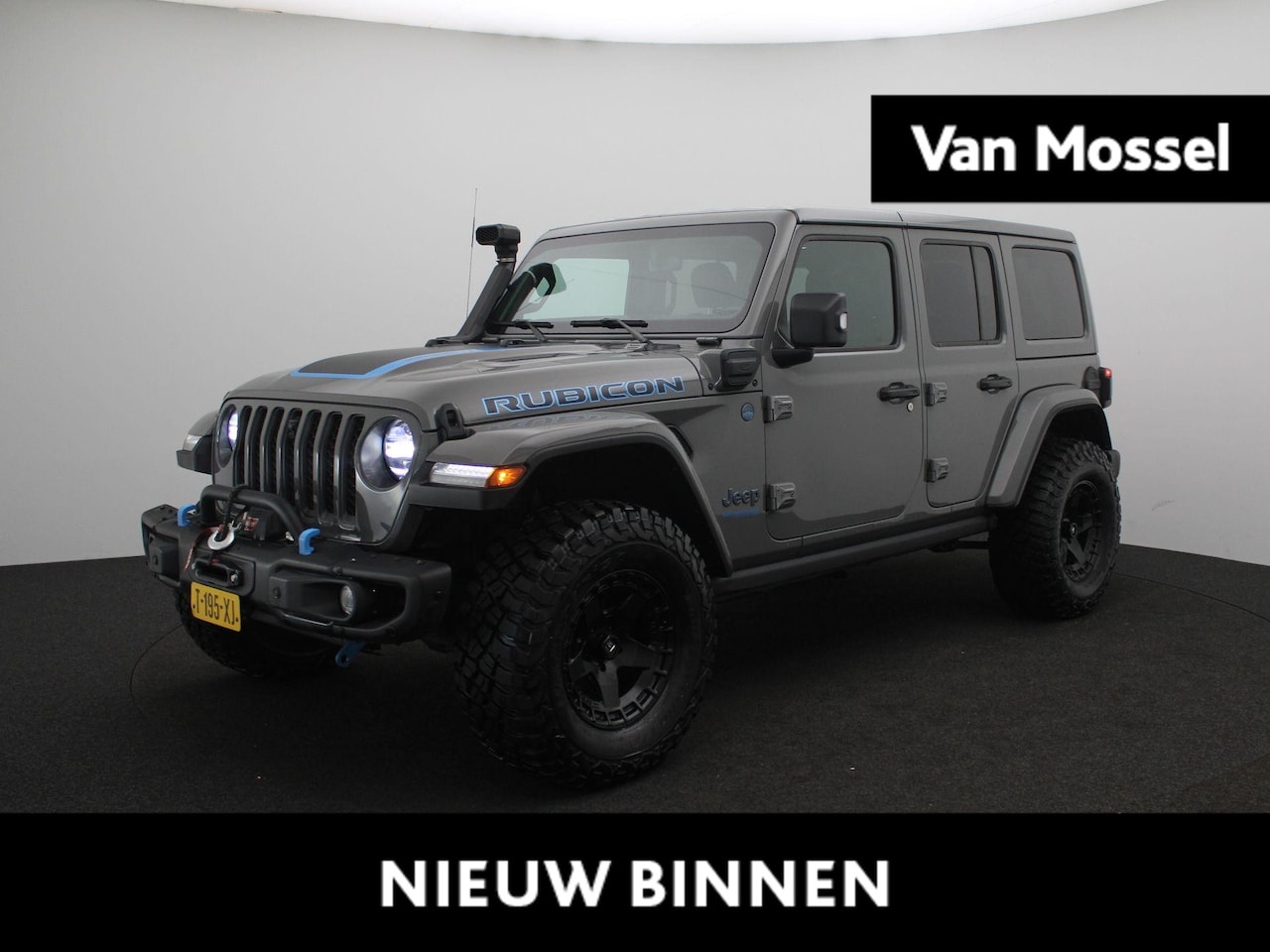 Jeep Wrangler Unlimited - 4xe 380 Rubicon | OFD Bumper Met Lier | Off-Road Banden | Snorkel | 360 Parkeersensoren | - AutoWereld.nl