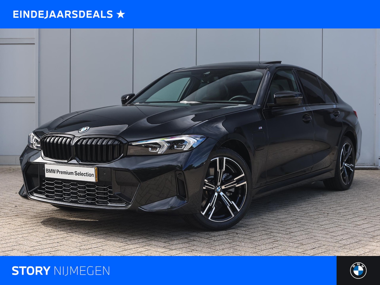 BMW 3-serie - 330e M Sport Automaat / Schuif-kanteldak / Trekhaak / Sportstoelen / Achteruitrijcamera / - AutoWereld.nl