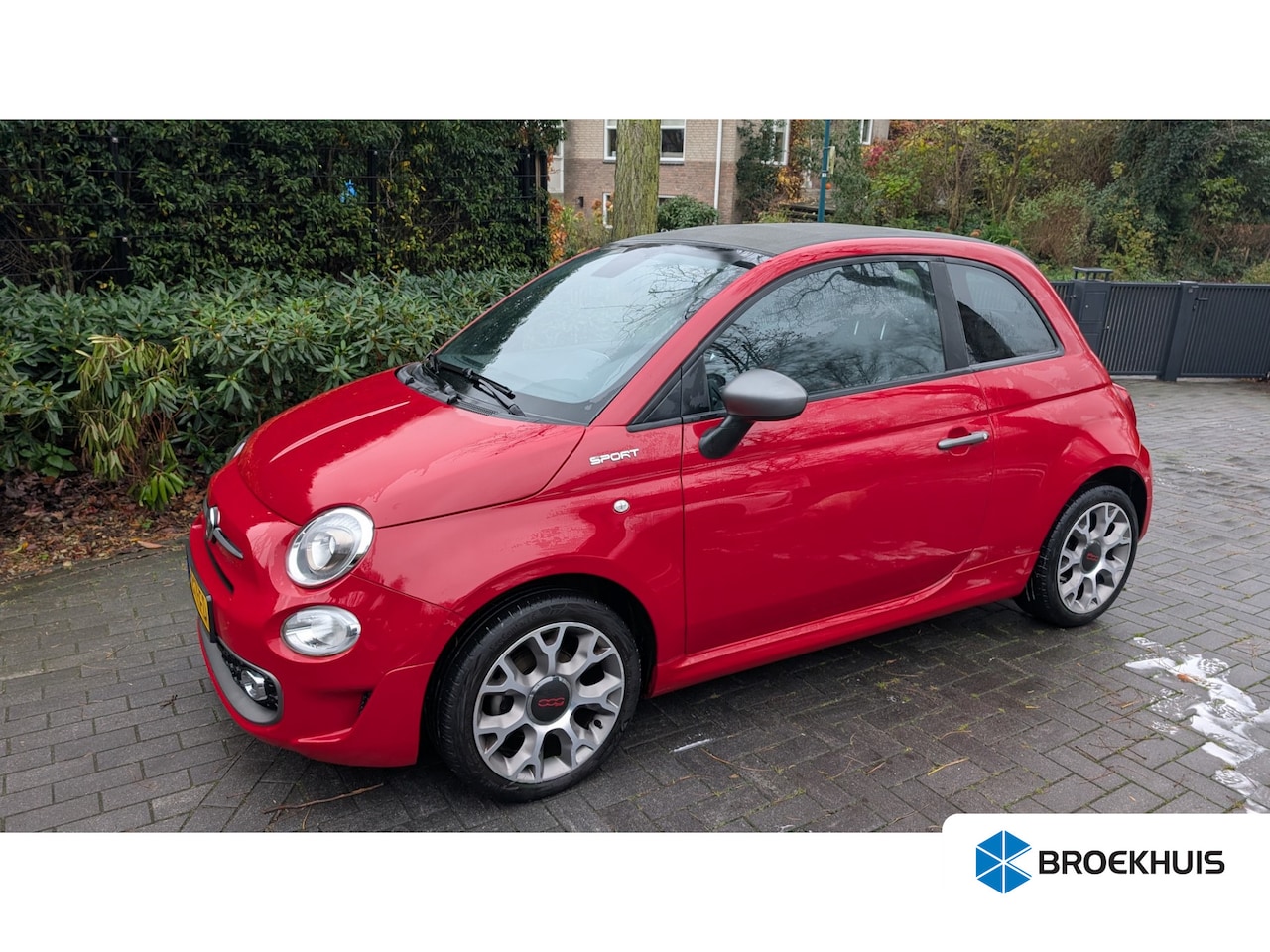 Fiat 500 C - 1.0 Hybrid Sport | Airco (automatisch) | Apple Carplay/Android Auto|telefoonintegratie pre - AutoWereld.nl