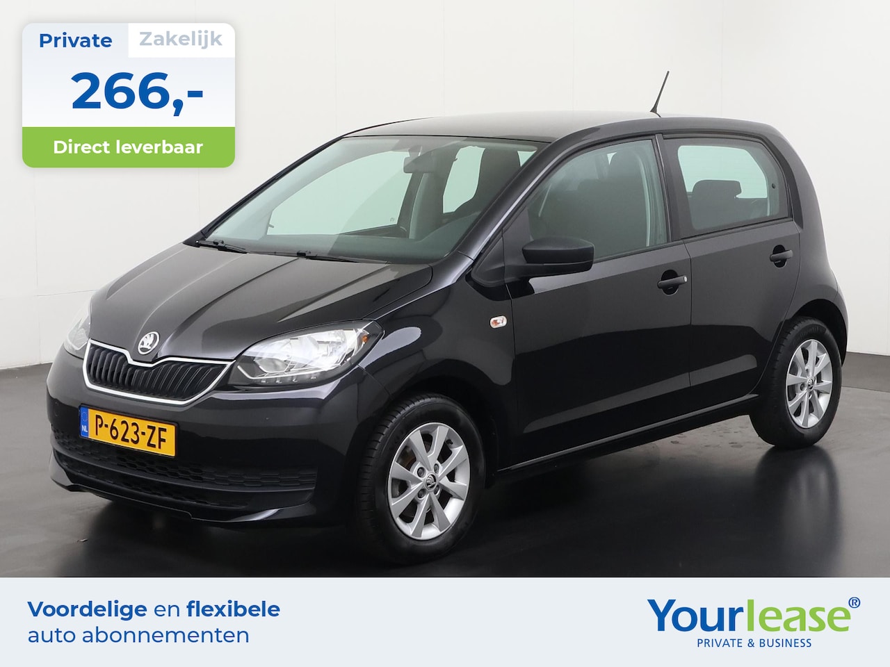 Skoda Citigo - 1.0 Greentech Active | All-in 266,- Private Lease | 24 mnd Abonnement | - AutoWereld.nl
