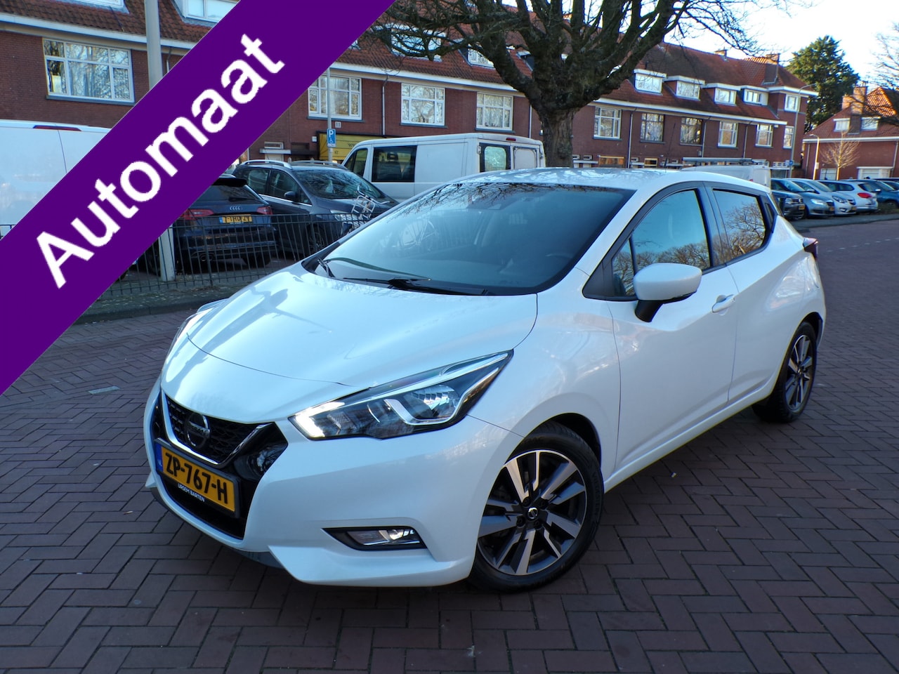 Nissan Micra - 1.0 IG-T Tekna AUTOMAAT 1E EIGENAAR - AutoWereld.nl