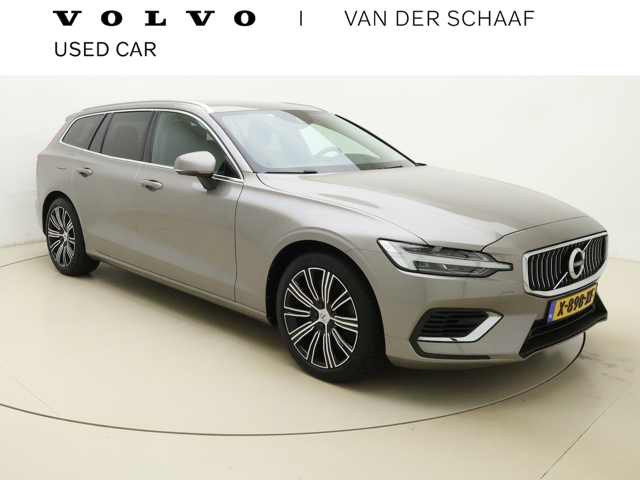 Volvo V60 - T8 390pk AWD Inscription / Stoelverwarming / Lederen bekleding / Elektrische verstelbare s - AutoWereld.nl