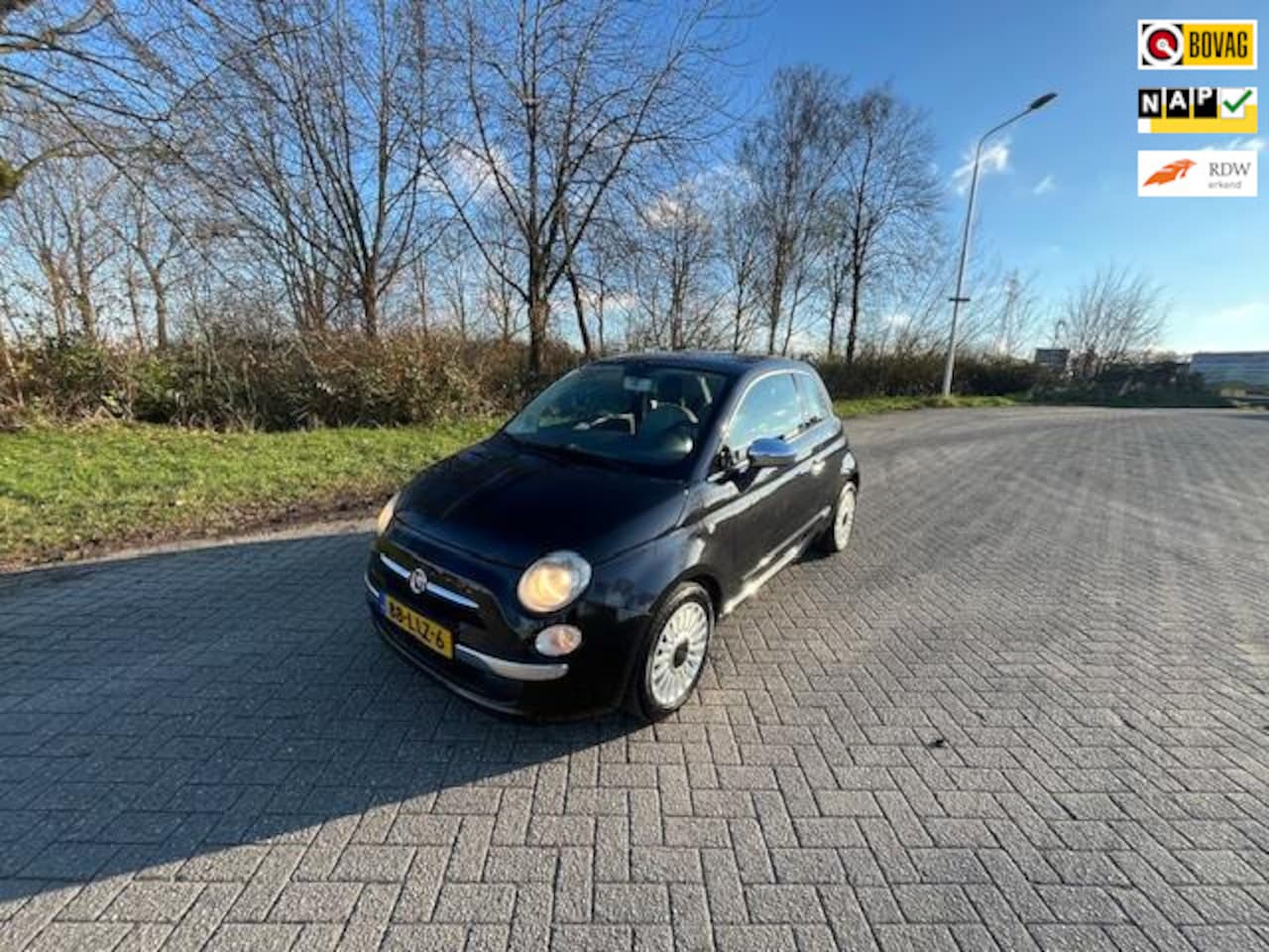 Fiat 500 - 1.2 Lounge*AUTOMAAT*PANO*AIRCO*ZEER NETTE AUTO* - AutoWereld.nl