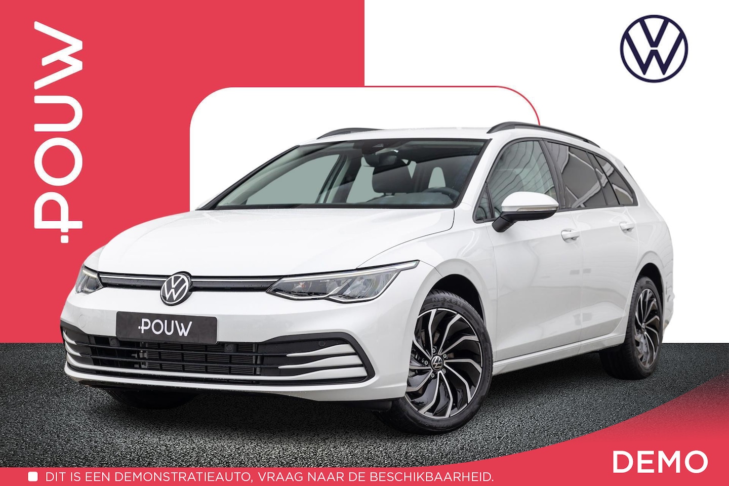 Volkswagen Golf Variant - 1.0 eTSI 110pk DSG7 Life Business | Trekhaak | Achteruitrijcamera | Keyless | - AutoWereld.nl