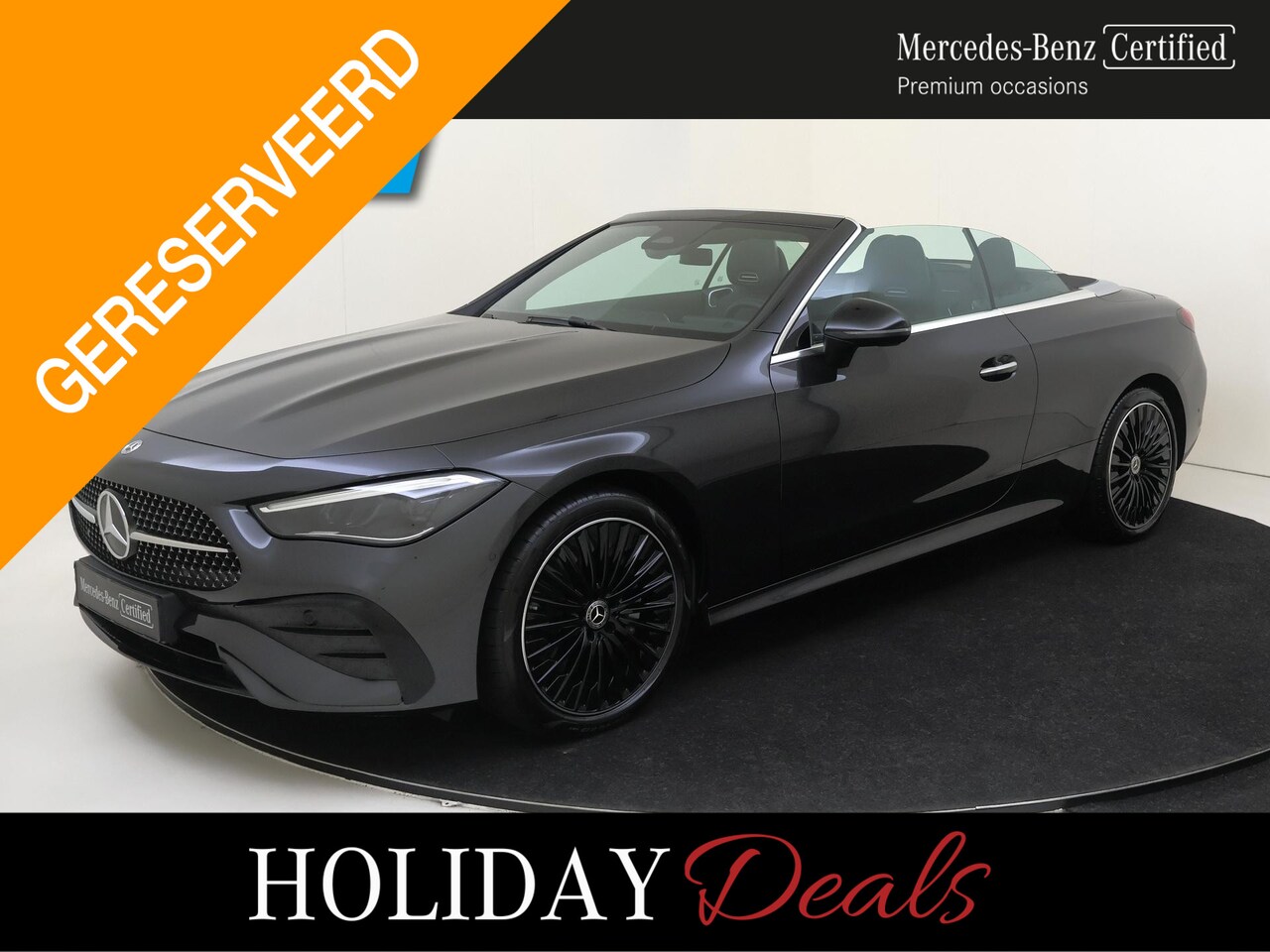Mercedes-Benz CLE Cabriolet - 200 AMG Line Burmester / Memory / Keyless / Parkeercamera / Winterpakket / Nightpakket / A - AutoWereld.nl