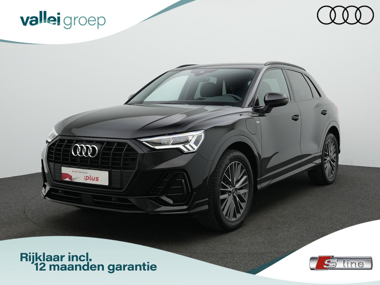 Audi Q3 - 45 TFSI e 245 pk S-tronic S-Line | Leder/alcantara | Achteruitrijcamera | Stoelverwarming - AutoWereld.nl
