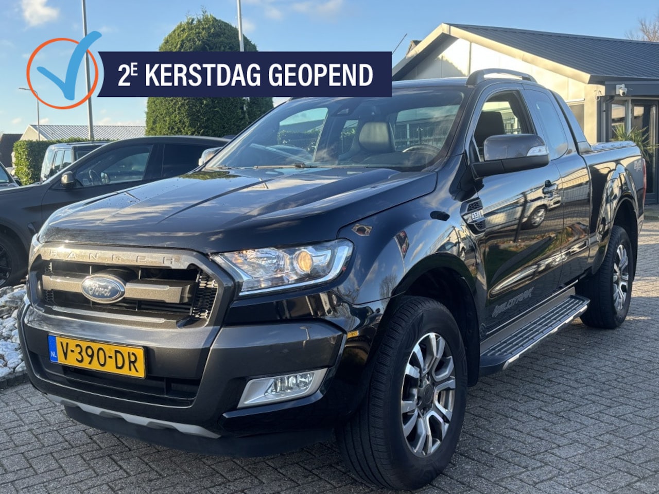 Ford Ranger - 3.2 TDCI 200PK Wildtrak 2017 Automaat 4X4 Zwart Pick-up - AutoWereld.nl