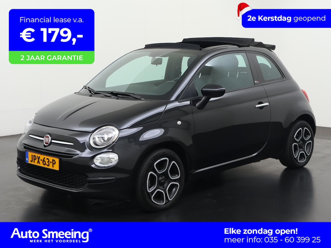 Fiat 500 C - 1.0 Hybrid Dolcevita | Apple/Android Carplay | Zondag Open! - AutoWereld.nl