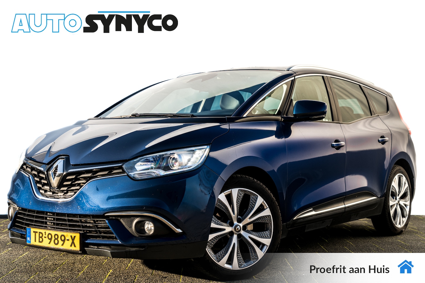 Renault Grand Scénic - 1.3 140 Pk TCe Automaat Intens I Trekhaak I LED I Navi I 20 inch. LMV I Dealer onderhouden - AutoWereld.nl