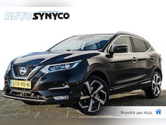Nissan Qashqai - 1.2 Tekna Panoramadak | 19 inch LMV | Afn. Trekhaak | 360 camera | Elektr. Stoel