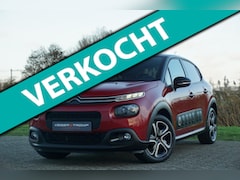 Citroën C3 - 1.2 PureTech 110pk Shine Automaat - Rouge Rubi/Noir Onyx - Carplay/PDC/LaneAssist