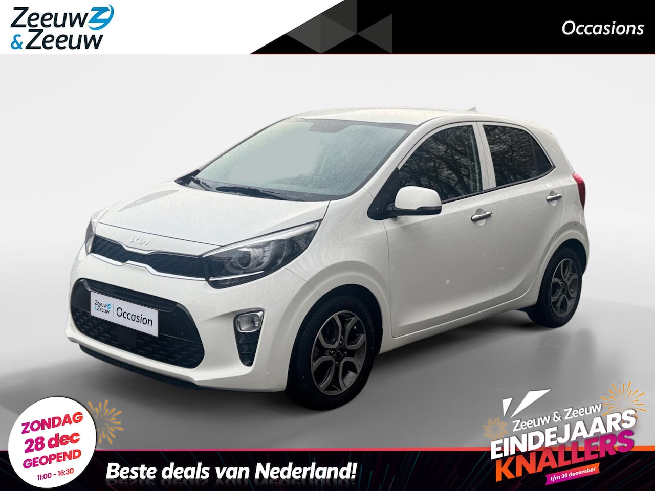 Kia Picanto - 1.0 DPi DynamicPlusLine | Navi | Clima | Camera | Cruise Control | LM Velgen | Keyless Ent - AutoWereld.nl
