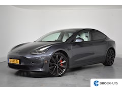 Tesla Model 3 - Performance AWD 75 kWh | Autopiloot Functie | 360* Camera | Comfortstoel met Geheugen | Na