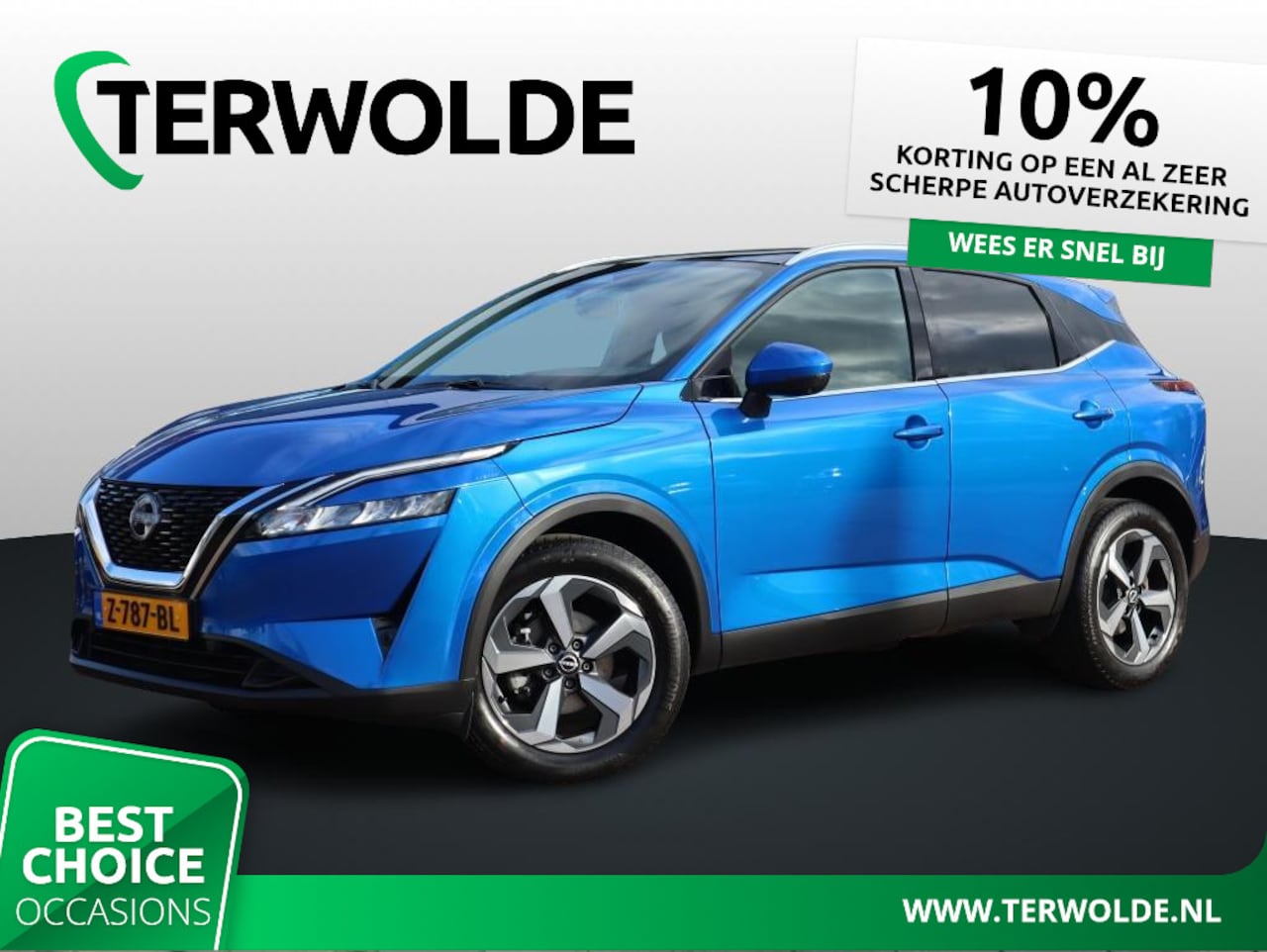 Nissan Qashqai - 1.3 MHEV X-tronic N-Connecta | AUTOMAAT | Panoramadak | Adapt. Cruise | 360 Camera | - AutoWereld.nl