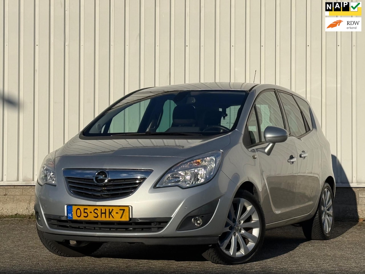 Opel Meriva - 1.4 Turbo Cosmo 2e Eigenaar,Trekhaak,Climate,Cruise,PDC,ElektrischeRamen,AUX,N.A.P!Apk tot - AutoWereld.nl
