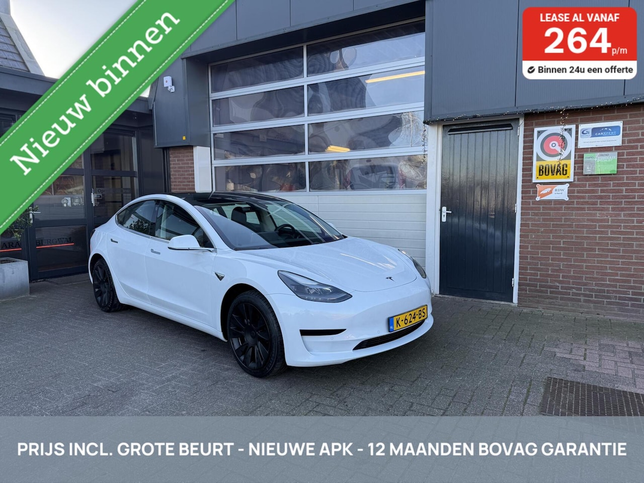 Tesla Model 3 - Standard RWD Plus 60 kWh SOH 91% *ALL-IN PRIJS* - AutoWereld.nl