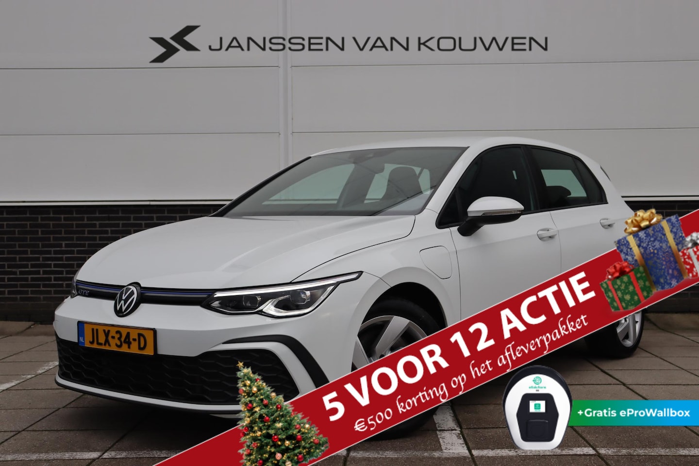 Volkswagen Golf - 1.4 eHybrid GTE * 245PK * Stuur/Stoelverwarming * Navigatie * Clima * Carplay * SOH 93% * - AutoWereld.nl