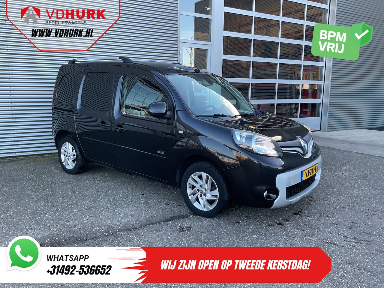Renault Kangoo Express - 1.5 dCi 90 pk Express Black Edition NL Auto/ Climate/ Airco/ Navi/ Cruise/ PDC/ 16”LMV - AutoWereld.nl