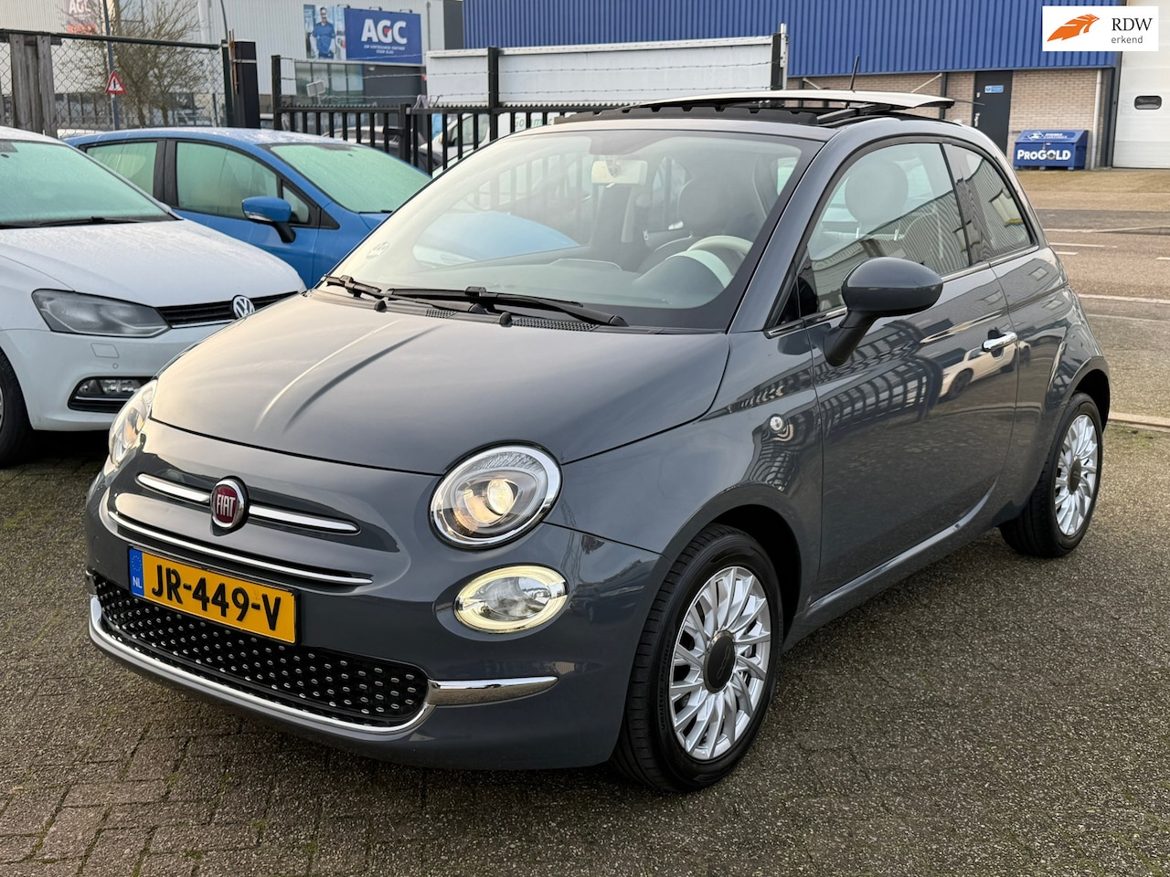 Fiat 500 - 0.9 TwinAir Turbo Lounge |Pano|Leder|Navi - AutoWereld.nl