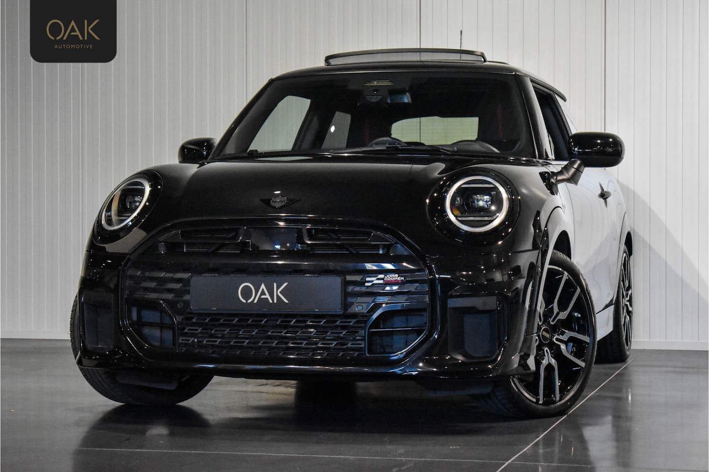 MINI Cooper - Mini 1.5 C John Cooper Works M | Panorama | Leder | Head-Up | Camera | 18"LM | Midnight Bl - AutoWereld.nl