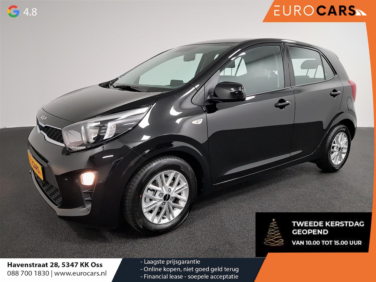Kia Picanto - 1.0 DPi Automaat DynamicLine Navigatie Apple Carplay/Android Auto Airco Camera DAB Lichtme - AutoWereld.nl