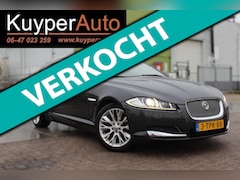 Jaguar XF Sportbrake - 2.2D S Premium Business Edition nette automaat vol leder trekhaak