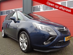 Opel Zafira Tourer - 1.4 Cosmo 140PK Automaat Clima Cruise Navi Leer Trekhaak NL-Auto 1E-Eigenaar