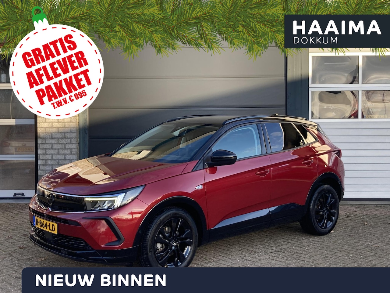 Opel Grandland - 1.2 Turbo GS Line | Apple carplay/Android auto | Cruise control | Climate control | Led ve - AutoWereld.nl