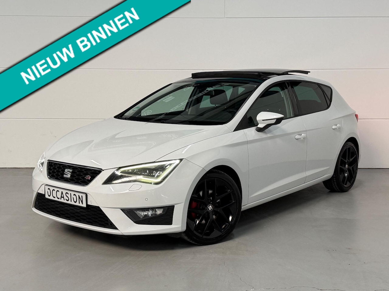 SEAT Leon - 1.4 Tsi FR 150pk Dsg Pano LED Navi Cruise Pdc 18'' Vol - AutoWereld.nl