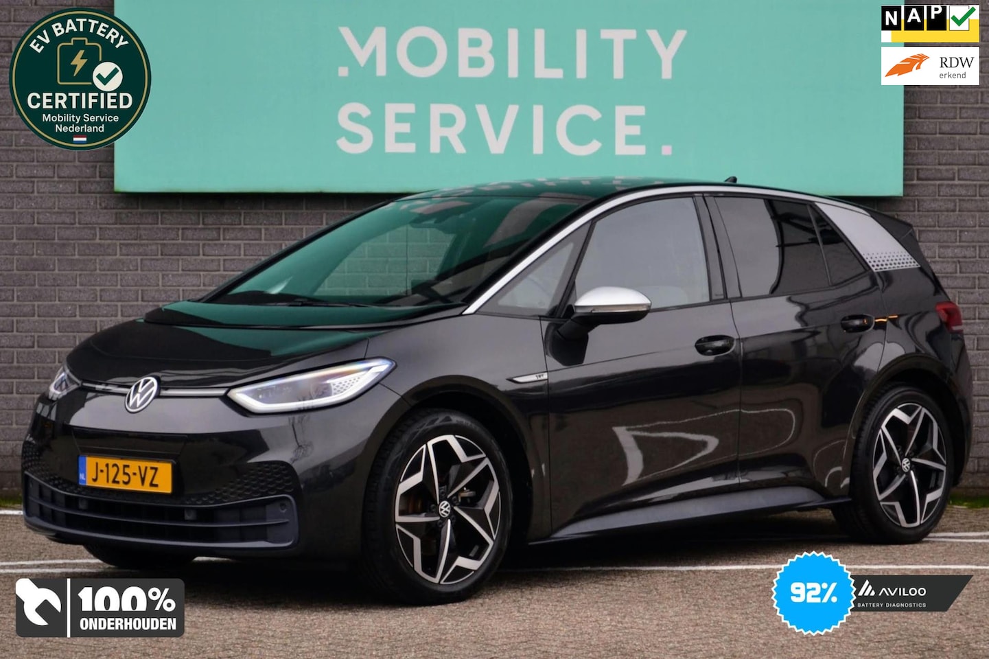 Volkswagen ID.3 - First Plus 58 kWh SOH92% Navi Trekhaak Matrix Cruise - AutoWereld.nl