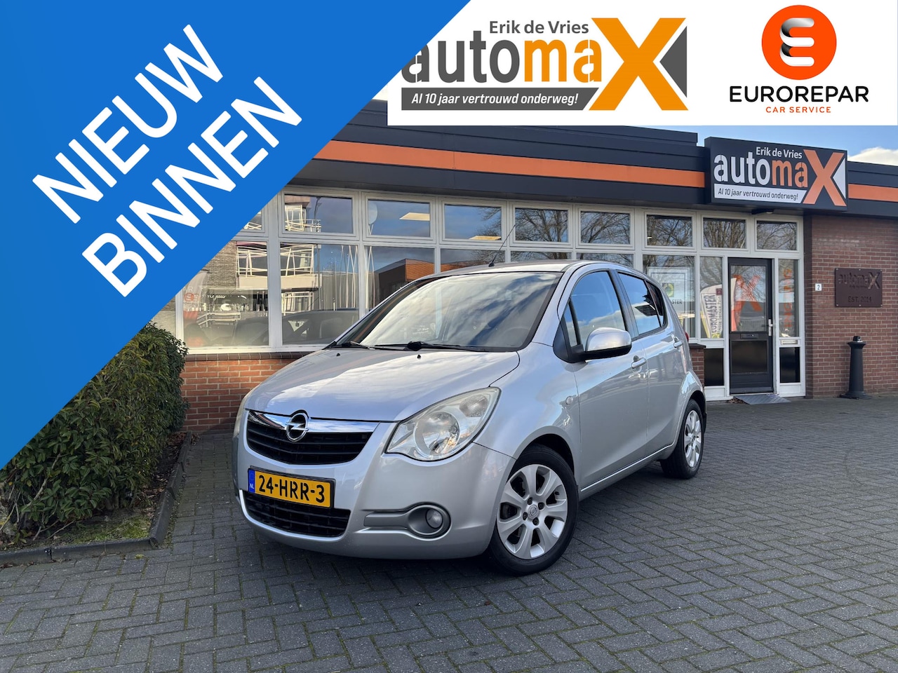 Opel Agila - 1.2 Enjoy |NAP|Goed Onderhouden|Automaat| - AutoWereld.nl