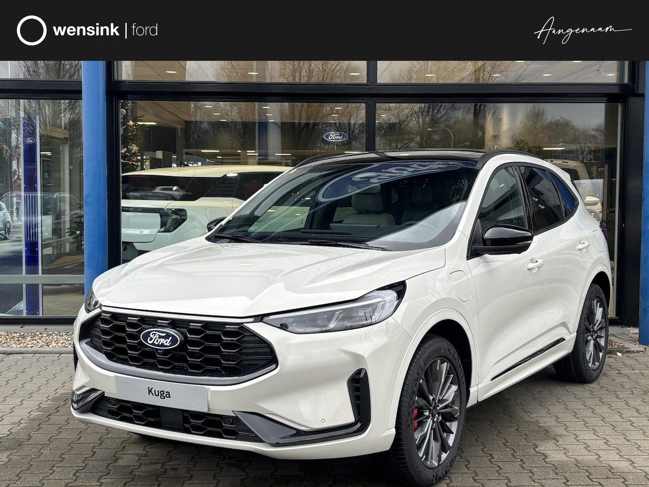 Ford Kuga - 2.5 PHEV Sound Edition Direct leverbaar | Actief B&O Premium Sound System| Elekt. inklapba - AutoWereld.nl