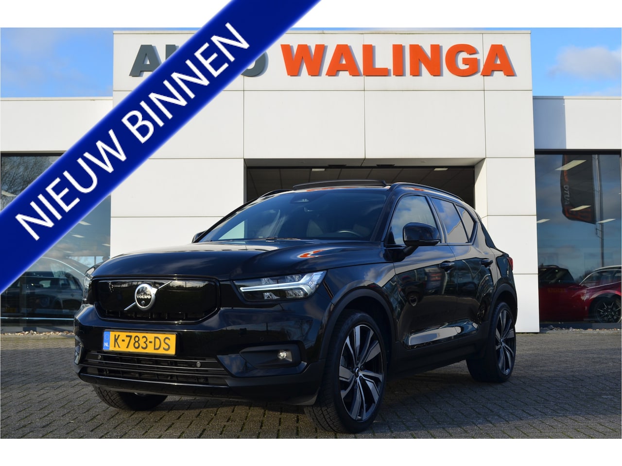 Volvo XC40 - Recharge P8 AWD 300kw R-Design Vol leer Panoramadak Harman Kardon Adaptive Cruise 360 Came - AutoWereld.nl