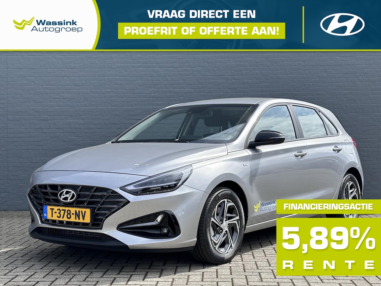 Hyundai i30 - DEMO DEAL | 1.0 T-GDI 48V 120pk Comfort Smart | Apple Carplay/Android Auto | Lane Assist | - AutoWereld.nl