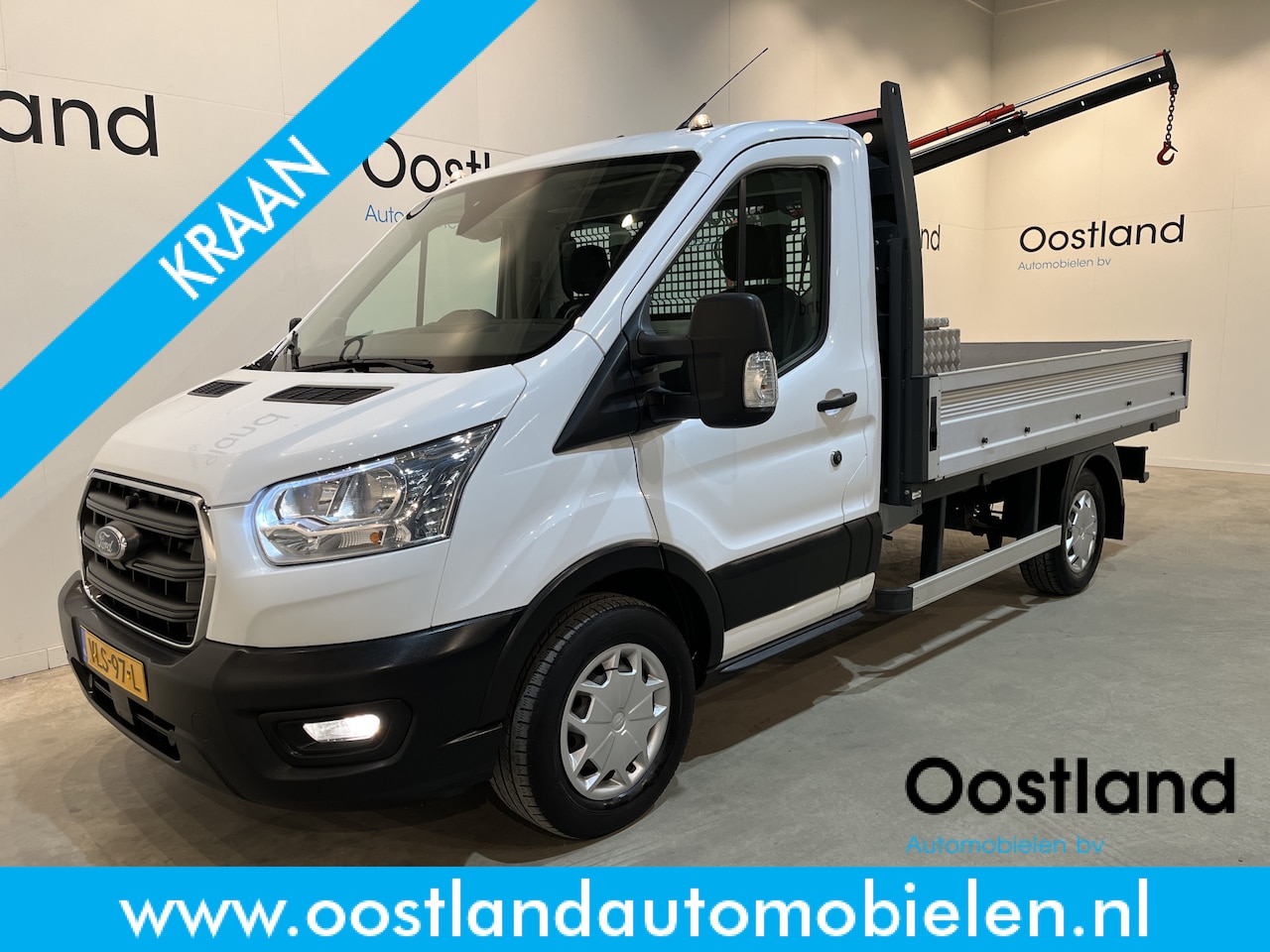 Ford Transit - 350 2.0 TDCI L2H1 Trend MHEV 130 PK Open Laadbak / Euro 6 / Airco / Cruise Control / Trekh - AutoWereld.nl