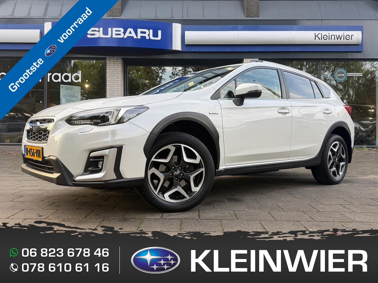 Subaru XV - 2.0i e-BOXER 150pk CVT AWD Premium | Trekhaak | Leder | Navi | NAP | Schuifkanteldak - AutoWereld.nl