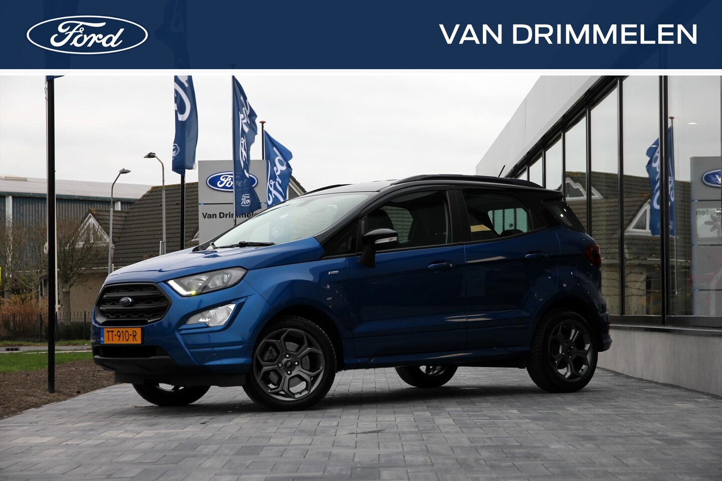 Ford EcoSport - 1.0 EcoBoost 125pk ST-Line Black | 17" Velgen met slotbouten | Dealer onderhouden | Winter - AutoWereld.nl