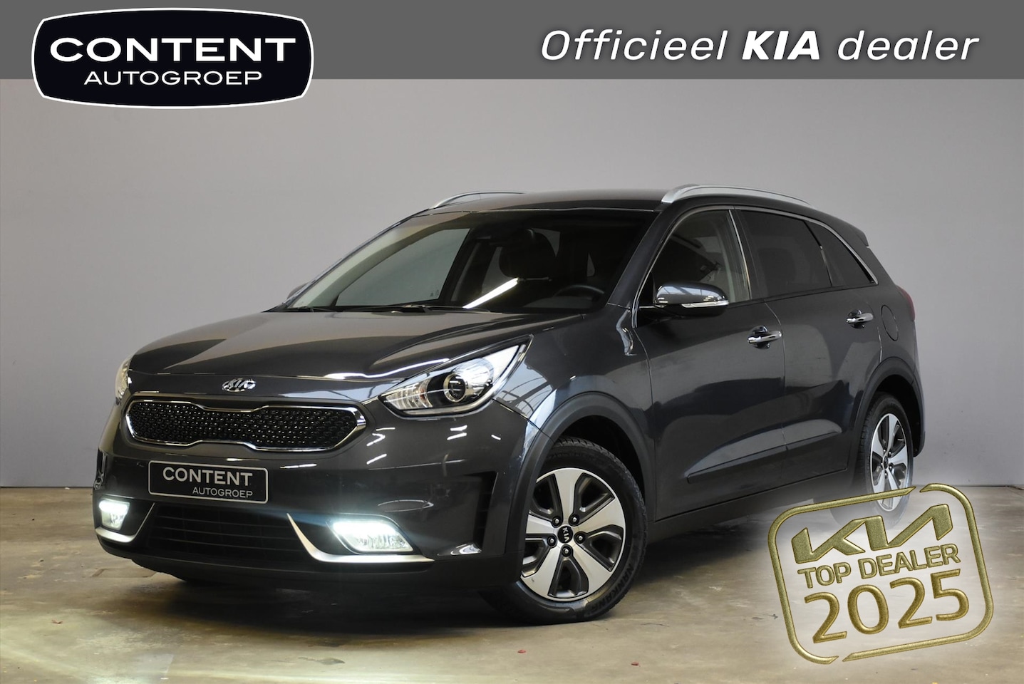 Kia Niro - 1.6 GDi Hybrid DynamicLine |Navi |Camera - AutoWereld.nl