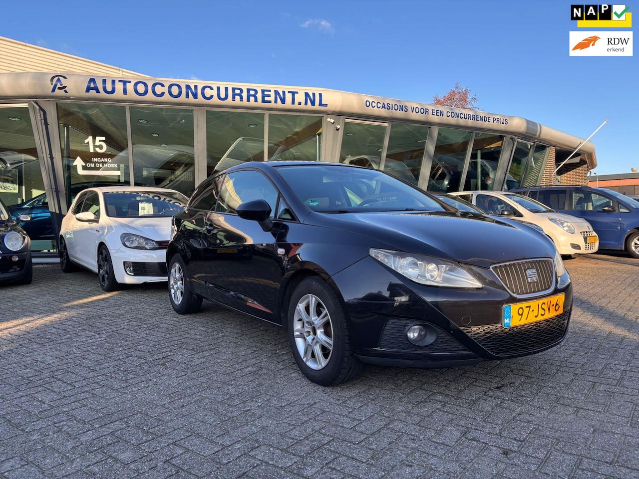 SEAT Ibiza SC - 1.6 TDI Style 1.6 TDI Style, PDC, Climate, Inruil mogelijk. - AutoWereld.nl