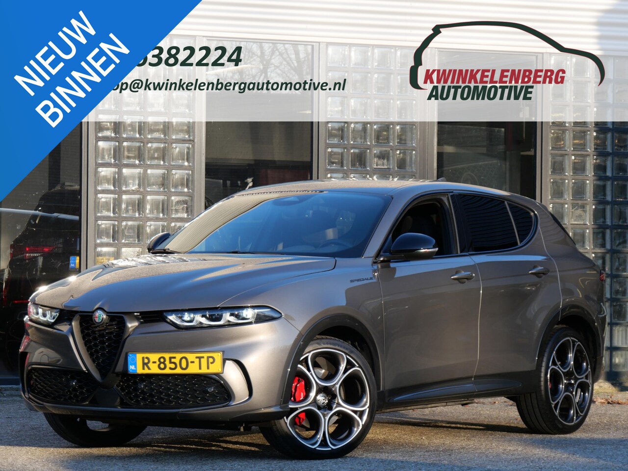 Alfa Romeo Tonale - 1.5T HYBRID 160PK ED. SPECIALE/ LEER PACK/ WINTER PACK - AutoWereld.nl