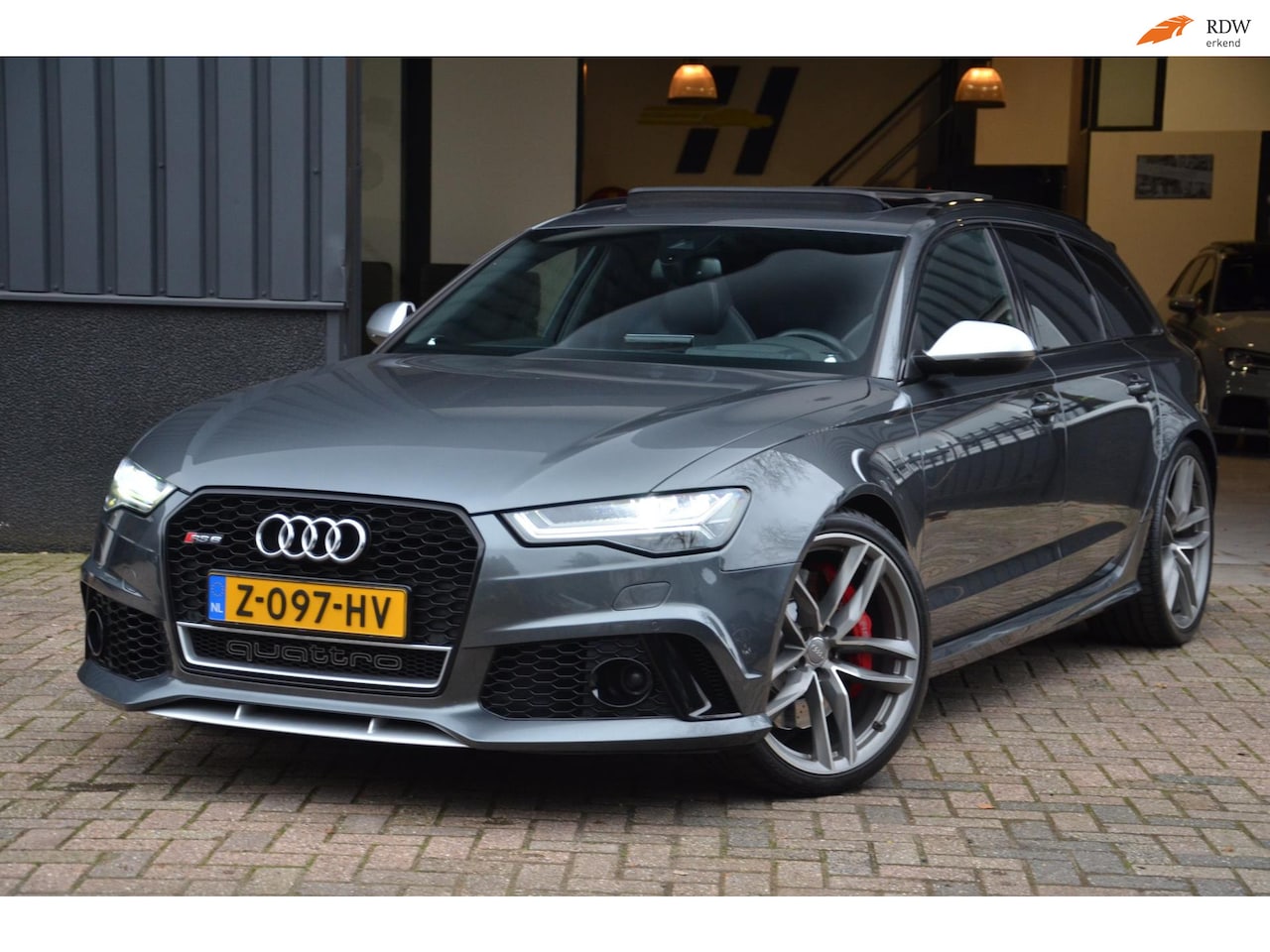 Audi A6 Avant - 4.0 TFSI RS 6 quattro ProLine Plus Pano|CarPlay|B&O|Facelift - AutoWereld.nl