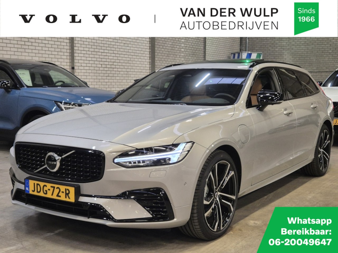 Volvo V90 - T8 AWD 455PK Ultra Executive | Bowers&Wilkins | Luchtvering - AutoWereld.nl