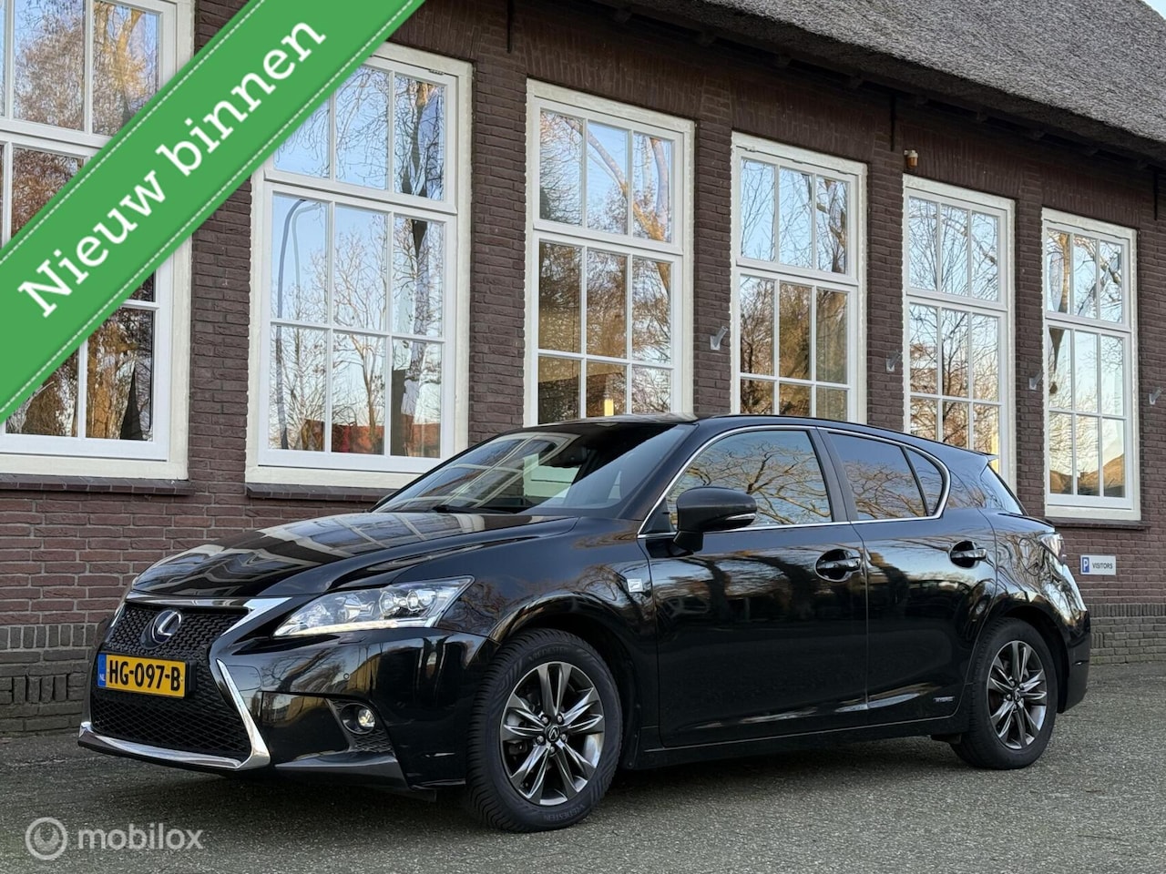 Lexus CT 200h - F Sport Line, Full LED, Leder, facelift, Camera - AutoWereld.nl