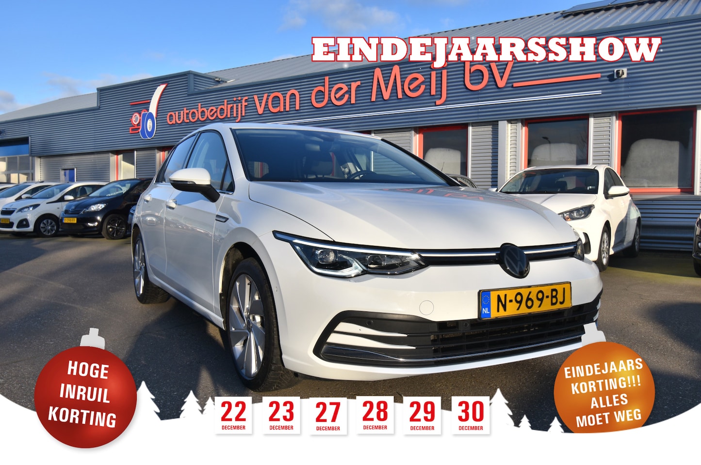 Volkswagen Golf - 1.5 eTSI R-Line Business 1.5 eTSI R-Line Business , A UITRIJ CAM , LED KOPL , CLIMATR , NAVI , CR CONTR , - AutoWereld.nl