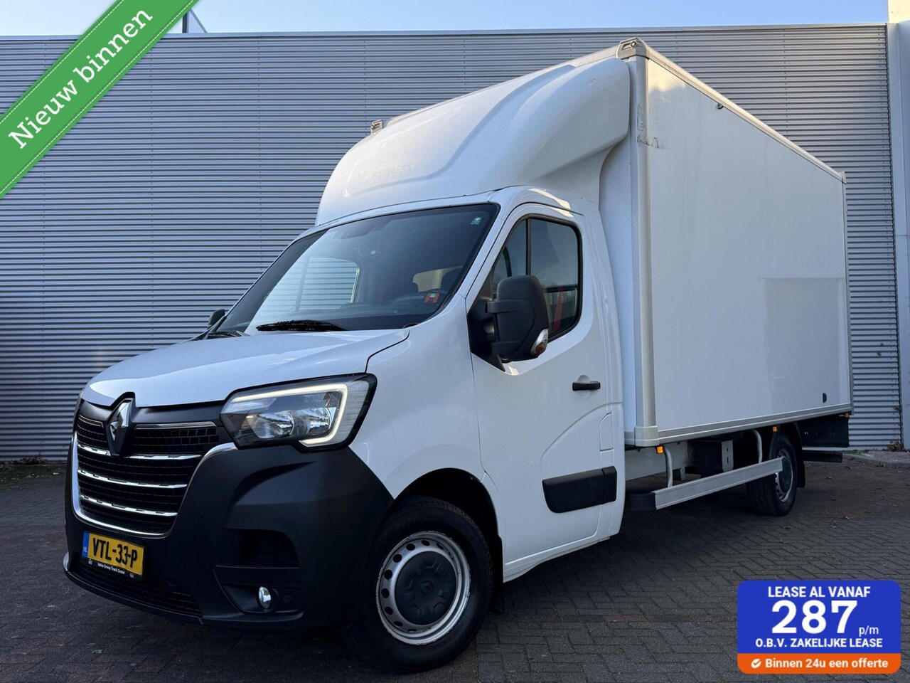 Renault Master - bestel T35 2.3 dCi Bakwagen Airco cruise 2023 Nl Auto Perfecte Staat 3-Zits Led - AutoWereld.nl
