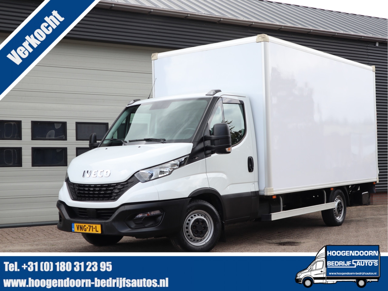 Iveco Daily - 35S14 - 136pk Euro 6 Bakwagen - Dhollandia Klep + Zijdeur - Airco - Camera - AutoWereld.nl