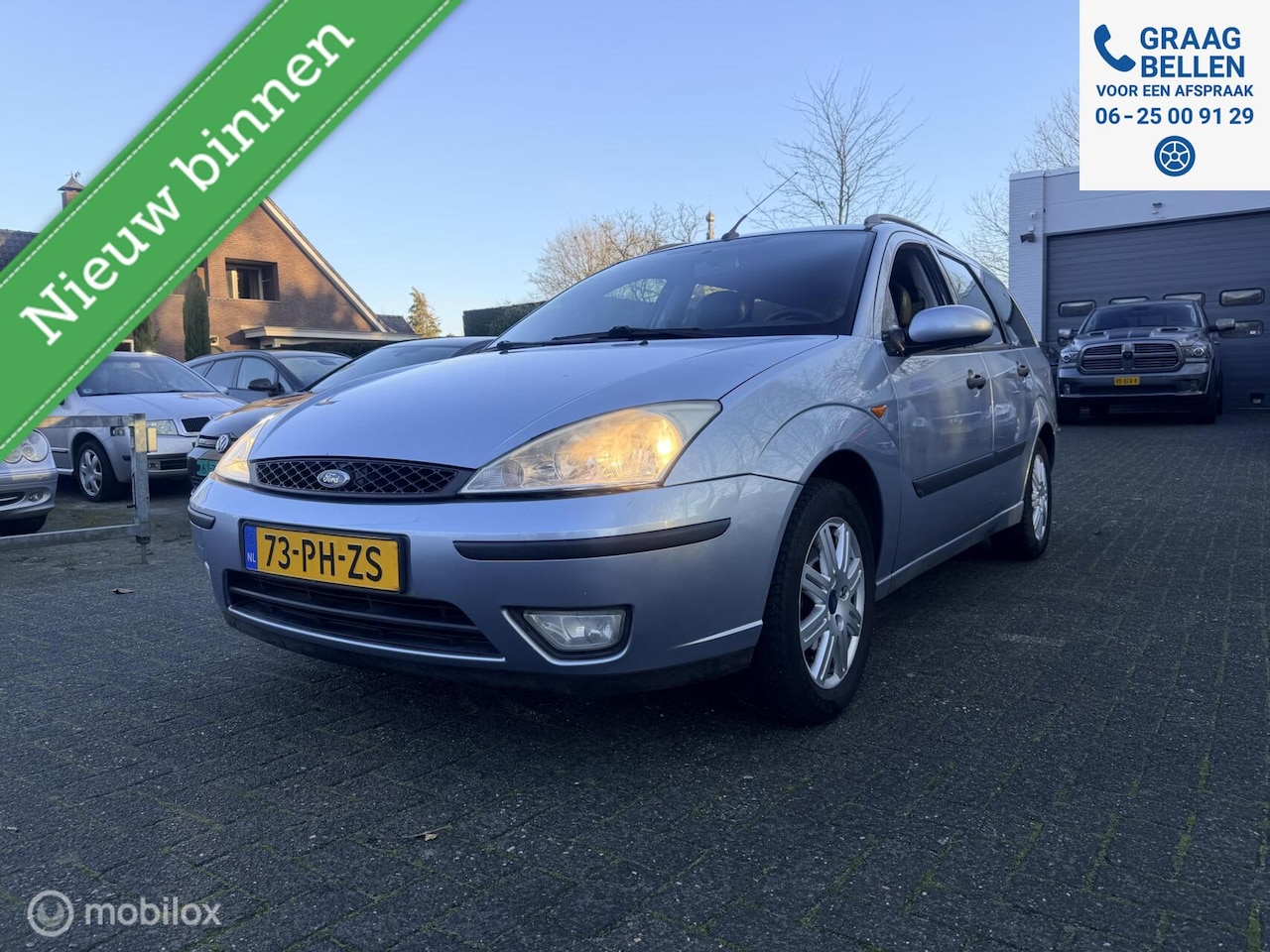 Ford Focus Wagon - Leder / Climate / LM / Audio / Trekhaak 1.6-16V Futura - AutoWereld.nl