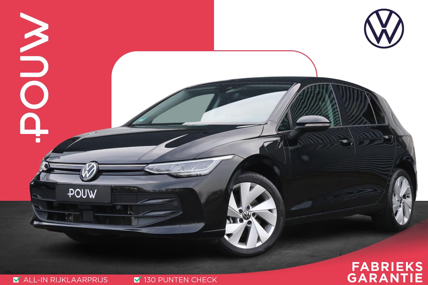Volkswagen Golf - 1.5 eHybrid 204pk DSG Life Edition | Navigatie via Carplay & Android Auto | 17 inch Nothin - AutoWereld.nl